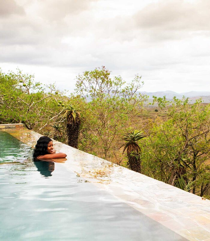 Rhino Ridge Safari-SWIM-POOL-WITH-MISS-HLABISA-1-Guy-Upfold (Thumb) Rhino-Ridge-Safari-SWIM-POOL-WITH-MISS-HLABISA-1-Guy-Upfold