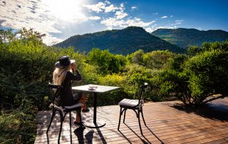 Lush game lodge -views