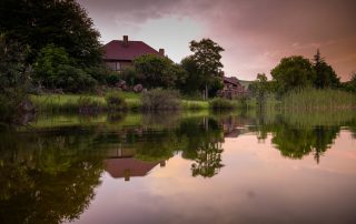 Walkersons-Evening-view-of-Hotel-Suites-From-across-Childs-play-dam
