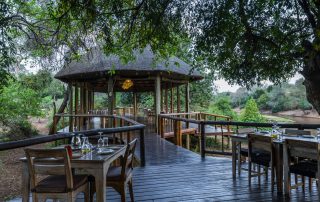 Pafuri-luxury-tented-camp-Xscape4u-Outdoor-dining-Kruger-National-park